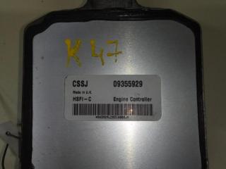 блок управления двигателем Opel Astra G 1998, 1.6 л., i, X 16 XEL, бензин, МКПП, серебристый, универсал, передний привод, D98005, 09355929