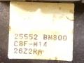 панель управления магнитолой Nissan Almera N16 [рестайлинг] 2004, 25552BN800 - фото №4