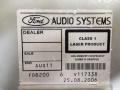 магнитола Ford C-Max 1 поколение 2007, 1.8 л., TDCi, дизель, МКПП, серебристый, минивэн, передний привод, 6S61-18C815-AG, VISTEON, 10R-023539 - фото №3