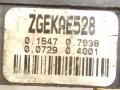педаль Kia Rio 2 поколение 2006, ZGEKAE528, 0154707938, 0072904001, 327001G800 - фото №3