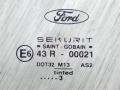 стекло двери передней левой Ford Mondeo 3 поколение 2003, 2.0 л., HJBA, дизель, МКПП, белый, универсал, передний привод, 43R-00021, 1116875 - фото №2