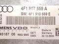 блок управления двигателем Audi A6 4F/C6 2006, 3.2 л., i, BKH, бензин, АКПП, тёмно-синий, седан, передний привод, 4F1907559A, SIEMENS - фото №4
