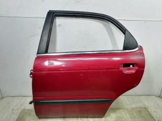 дверь задняя левая Suzuki Baleno 1 поколение 1998, красный