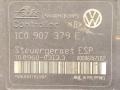 блок ABS Volkswagen Bora 1 поколение 2001, 1.6 л., i, AZD, бензин, МКПП, серебристый, универсал, передний привод, 1C0907379E, VAUOH16L99, 1J0614517E, 100960-03133, 10.0206-0009.4 - фото №3