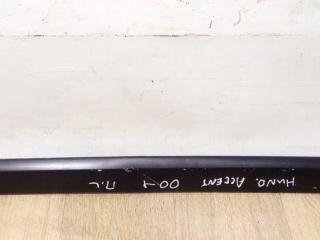 молдинг двери передней левой Hyundai Accent 2 поколение (LC) [рестайлинг] 2002, 87721-25500