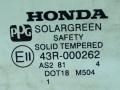 стекло двери передней правой Acura MDX 1 поколение 2004, 3.5 л., i, J35A3, бензин, АКПП, чёрный, внедорожник 5 дв., полный привод, 43R-000262 - фото №2