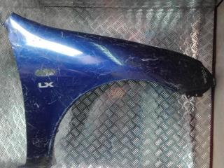 крыло переднее правое Mazda 323 5 поколение 1995, синий, купе