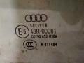 стекло двери задней левой Audi A6 4F/C6 2006, 3.2 л., i, BKH, бензин, АКПП, тёмно-синий, седан, передний привод, AS-2, 43R-00081 - фото №2