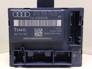 блок комфорта Audi A6 4F/C6 2006, 3.2 л., i, BKH, бензин, АКПП, серебристый, седан, передний привод, 4F0959792B