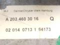 рулевая колонка Mercedes-Benz C-Класс W203/S203/CL203 S203.204 2002, 2.2 л., CDi, дизель, АКПП, серый, универсал, задний привод, A2034603016 - фото №3