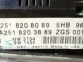 блок управления печки / климат-контроля Mercedes-Benz R-Класс W251 V251.165 2006, 3.5 л., i, M 272.967, бензин, АКПП, фиолетовый, минивэн, полный привод, A2518203889, A2518208089 - фото №4