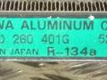 радиатор кондиционера Audi A4 B5 [рестайлинг] 2001, 2.5 л., DT, дизель, АКПП, зелёный, седан, передний привод, 8D0260401G - фото №3