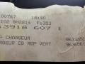 CD-чейнджер Peugeot 607 1 поколение 2003, 2.2 л., HDi, 4HX (DW12TED4/FAP), дизель, МКПП, темно-серый, седан, передний привод, 9636561780, 9631222180 - фото №8