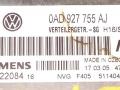 блок управления раздаткой Volkswagen Touareg 1 поколение 2005, 3.2 л., i, BMX, бензин, АКПП, серый, внедорожник 5 дв., полный привод, 0AD927755AJ, SIEMENS, 5WP22084 - фото №2