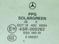 стекло двери передней левой Mercedes-Benz R-Класс W251 V251.165 2006, 3.5 л., i, M 272.967, бензин, АКПП, фиолетовый, минивэн, полный привод, 43R-000262 - фото №2