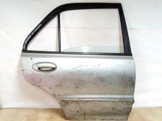 стекло двери задней правой Proton Wira 1 поколение 1997, серебристый