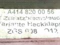 спойлер Mercedes-Benz Vaneo W414 2005, A4148200056 - фото №3