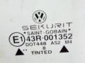 стекло двери задней левой Volkswagen Golf 3 поколение 1999, хетчбэк 5 дв., 43R-001352 - фото №2