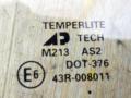 стекло кузовное боковое левое Honda Civic 5 поколение 1993, 43R-008011 - фото №2