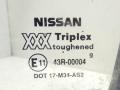 форточка задняя правая Nissan Primera P10 1995, красный, хетчбэк 5 дв., 43R-00004 - фото №2
