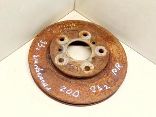 диск тормозной передний Mazda 626 GE 1993, универсал, GA4Y-33-25X