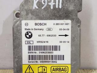 блок AirBag BMW X5 E53 [рестайлинг] 2005, 4.4 л., i, бензин, АКПП, чёрный, внедорожник 5 дв., полный привод, BOSCH, 0285001681, 6577-6962530
