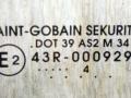 стекло кузовное боковое левое Citroen C8 1 поколение 2004, 43R-000929 - фото №3