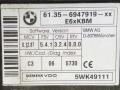 блок комфорта BMW 5 серия E60/E61 2004, 2.5 л., i, M54 B25 (256S5), бензин, АКПП, серый, седан, задний привод, 61356947919, 5WK49111 - фото №3