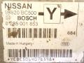 блок AirBag Nissan Micra 2 поколение (K11) 2003, BOSCH, 0285001853, 98820BC500 - фото №3