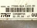 блок AirBag Honda Fit 2 поколение 2008, SRS, 77960-SLW-L230-141 - фото №4