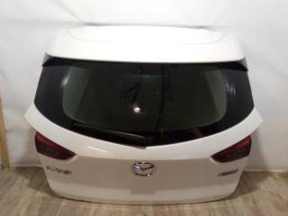 крышка багажника (дверь 3-5) Mazda CX-3 1 поколение 2017, 2.0 л., i, бензин, МКПП, белый, хетчбэк 5 дв., передний привод, правый руль, DKY06202XC