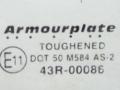 стекло двери передней левой Hyundai Trajet 1 поколение 2002, 43R-00086 - фото №2