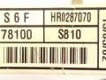 щиток приборов (приборная панель) Honda Civic 7 поколение 2003, 1.7 л., D, дизель, хетчбэк 5 дв., HR0287070, 00044980 - фото №5