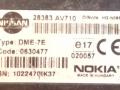 блок управления телефоном Nissan Primera P12 2003, 28383AV710, DME-7E, 10224701K37 - фото №3