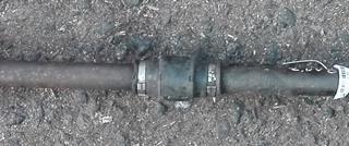 полуось передняя левая (приводной вал, ШРУС) Mitsubishi Galant 7 поколение 1994, 2.0 л., i, бензин