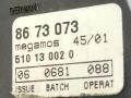 замок зажигания Volvo V70 2 поколение 2002, 2.4 л., D 5244 T, дизель, МКПП, серебристый, универсал, передний привод, 2255102836, 8673073 - фото №6