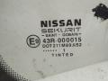 стекло кузовное боковое левое Nissan Almera Tino V10 2002 - фото №2