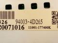 щиток приборов (приборная панель) Kia Carnival VQ 2009, 2.9 л., D, дизель, 20071016, 94003-4D265 - фото №4