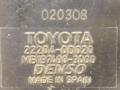 расходомер воздуха Toyota Avensis 1 поколение (T220) 2000, 1.8 л., i, бензин, 22204-0D020, DENSO, MB197400-3000 - фото №2