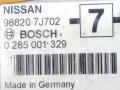 блок AirBag Nissan Primera P11 1998, BOSCH, 0285001329, 988207J702 - фото №4