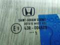 стекло двери передней правой Honda Fit 3 поколение 2015, 1.5 л., i, бензин, АКПП, чёрный, хетчбэк 5 дв., 43R-004529 - фото №2