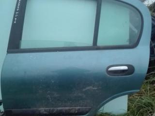 ручка внутренняя задняя левая Nissan Almera N16 2002, зелёный, хетчбэк 5 дв., 806719F500