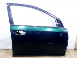 дверь передняя правая Honda Civic 7 поколение 2002, зелёный