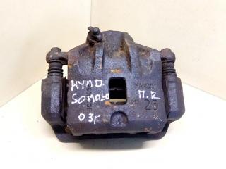 суппорт передний правый Hyundai Sonata 4 поколение [рестайлинг] 2003, BC141056