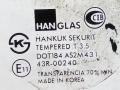стекло двери передней левой Hyundai Trajet 1 поколение 2002, 43R-00240 - фото №2