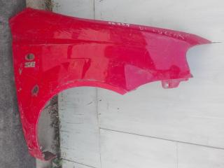 крыло переднее правое Daewoo Kalos 1 поколение 2005, красный, хетчбэк 5 дв.