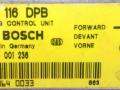 блок AirBag Mitsubishi Carisma 1 поколение [рестайлинг] 2003, BOSCH, 0285001236, MR309116DPB - фото №2