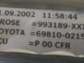 стеклоподъемник электрический передний правый Toyota Corolla 9 поколение (E120/E130) 2003, 2.0 л., дизель, МКПП, синий, универсал, передний привод, 69810-02150, BROSE, 993189-XXX - фото №3