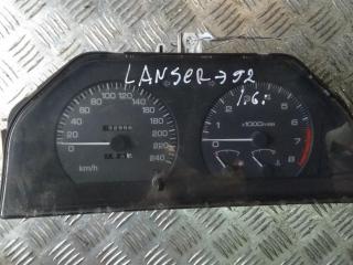 щиток приборов (приборная панель) Mitsubishi Lancer 4 поколение 1991, 1.6 л., i, 4G92 (SOHC 16V), бензин, МКПП, бордо, хетчбэк 5 дв., передний привод, NALICHNYI, BEZNALICHNYI, RASCHET