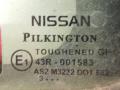 форточка задняя левая Nissan Almera N16 [рестайлинг] 2005, седан, 43R-001583 - фото №3